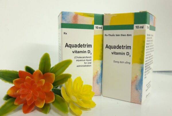 Cảnh báo thuốc aquadetrim vitamin D3 nghi ngờ là giả